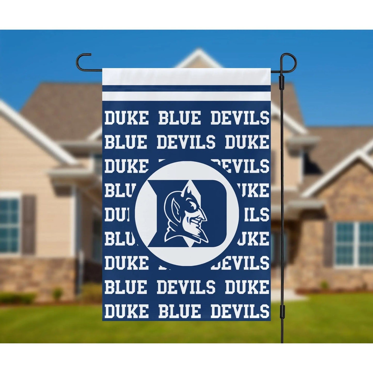 Custom College Garden Flag Amazing Faith Designs