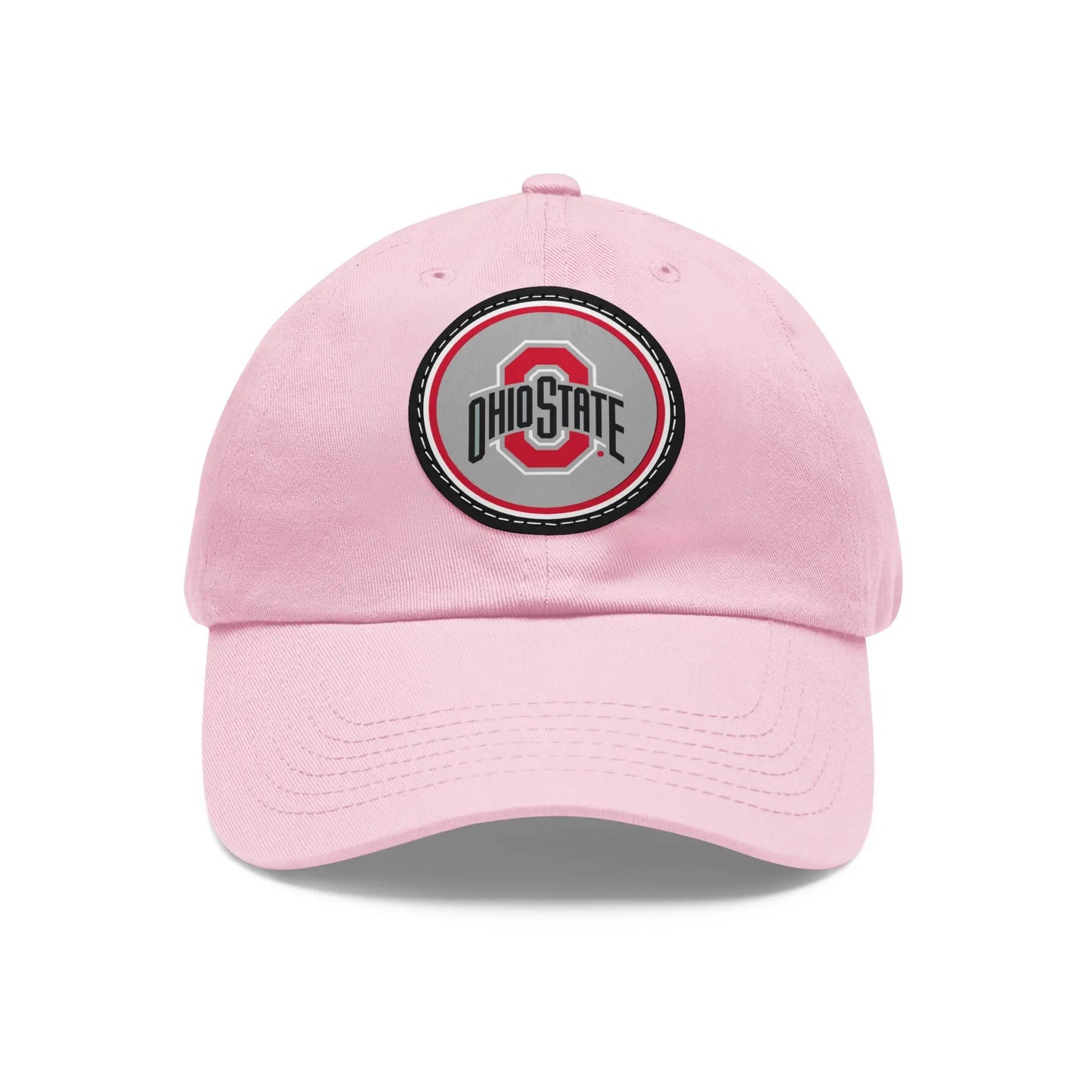 Custom College Hat with Leather Patch Printify