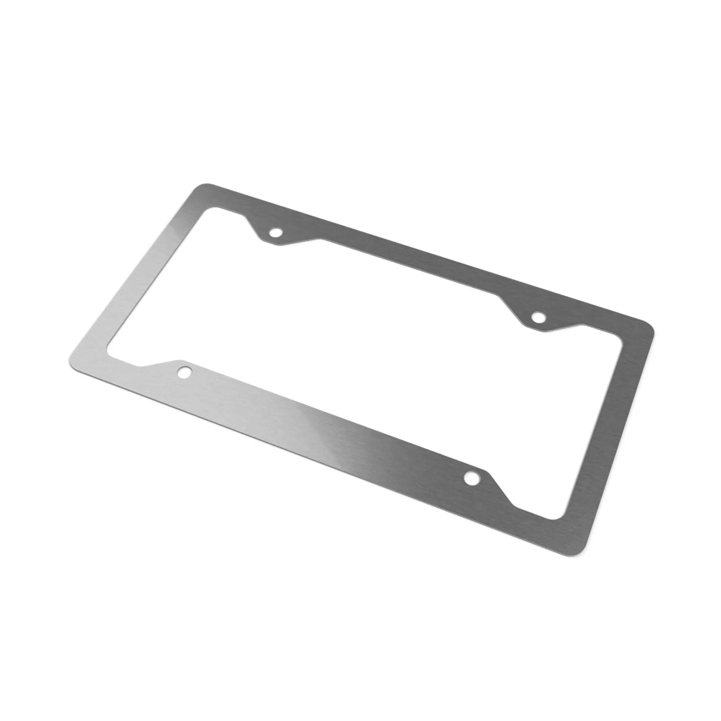 Custom College Metal License Plate Frame Printify