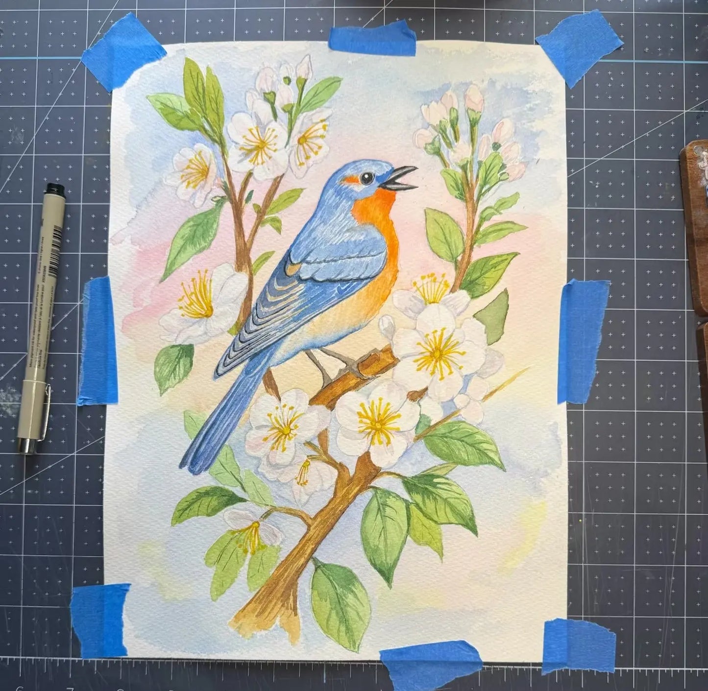 Custom Watercolor Painting - Landscape, Nature, Scripture - Amazing Faith Designs
