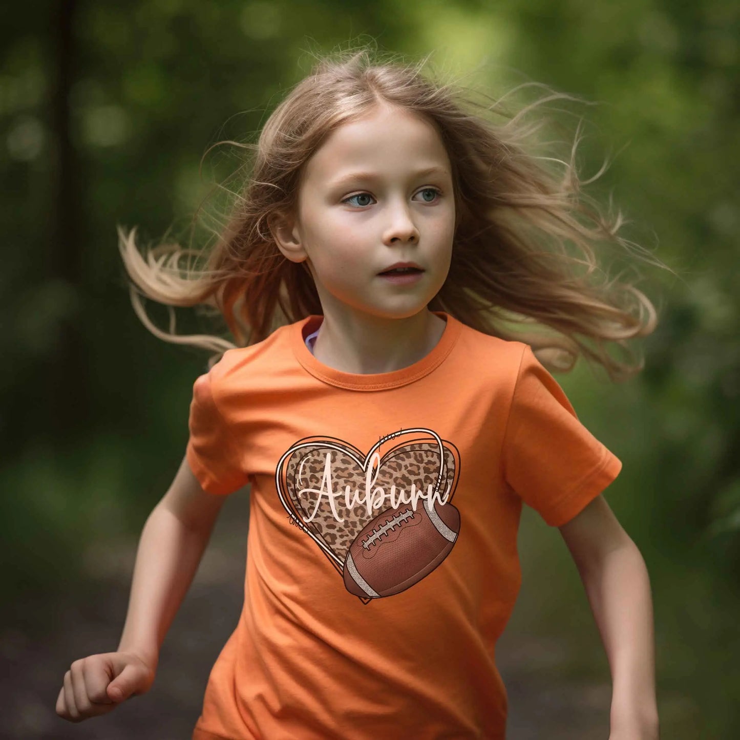 Cute College Football Kids Shirt Printify
