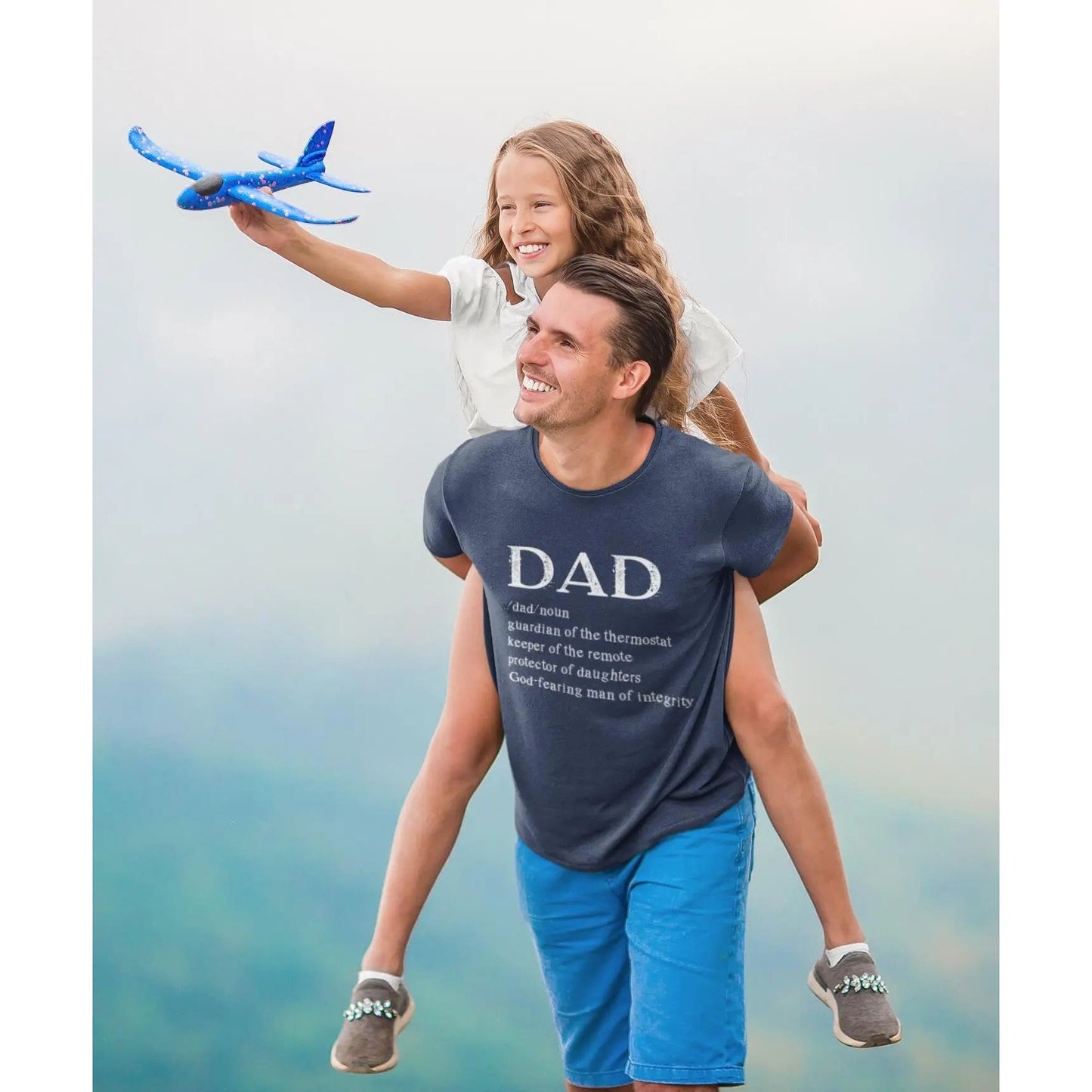 Dad Defined Men's Christian T-shirt Printify