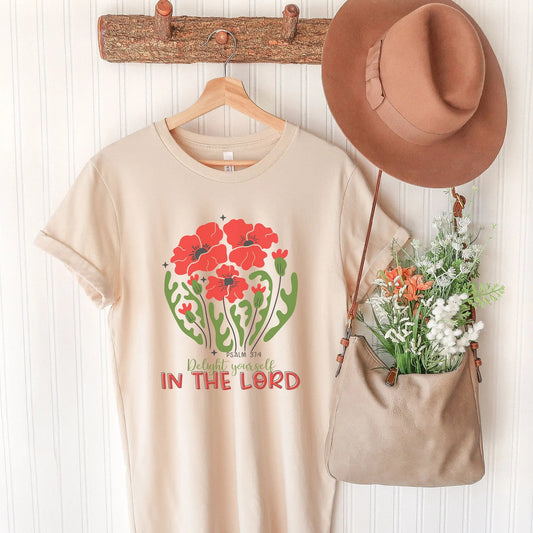 Delight Yourself in the Lord Christian Shirt Printify