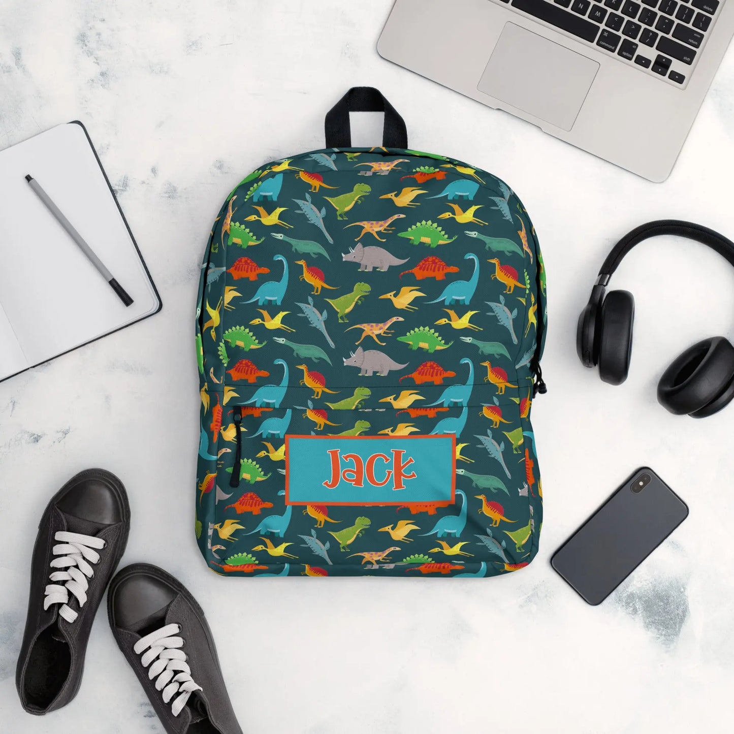 Dinosaurs Personalized Backpack Amazing Faith Designs
