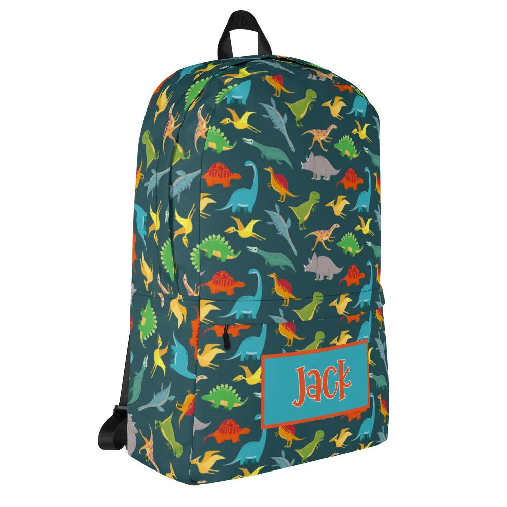 Dinosaurs Personalized Backpack Amazing Faith Designs
