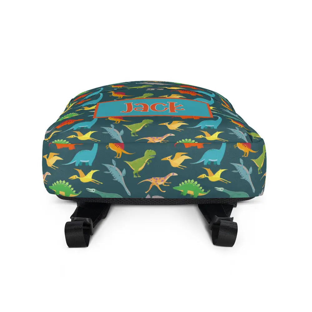Dinosaurs Personalized Backpack Amazing Faith Designs