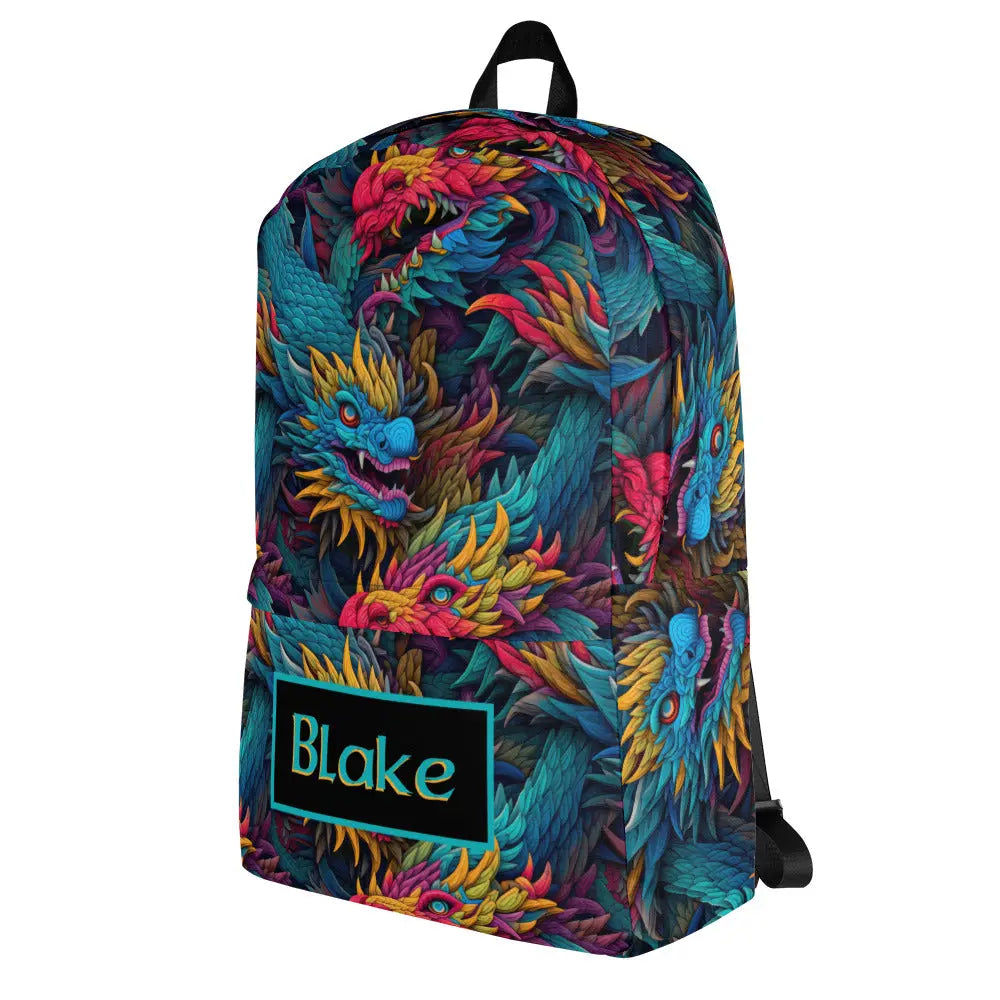 Dragons Personalized Backpack Amazing Faith Designs