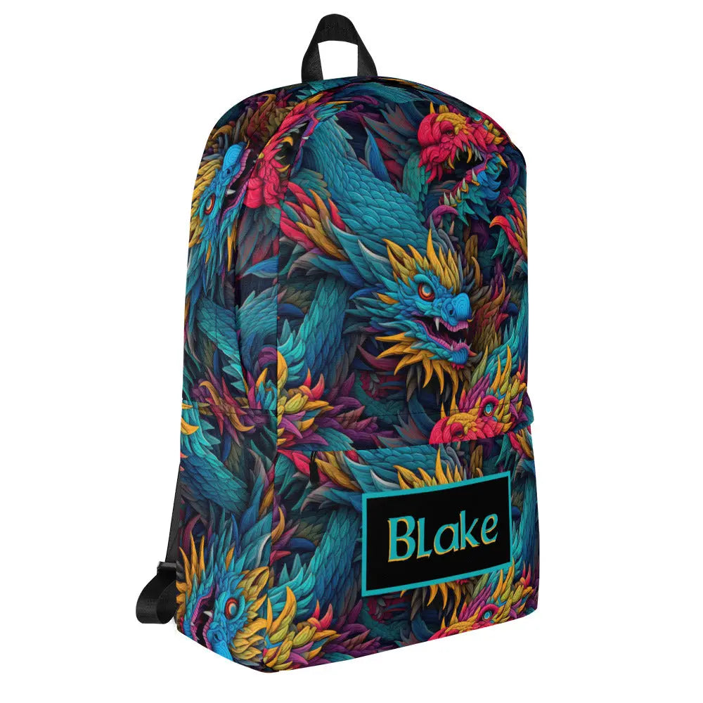 Dragons Personalized Backpack Amazing Faith Designs