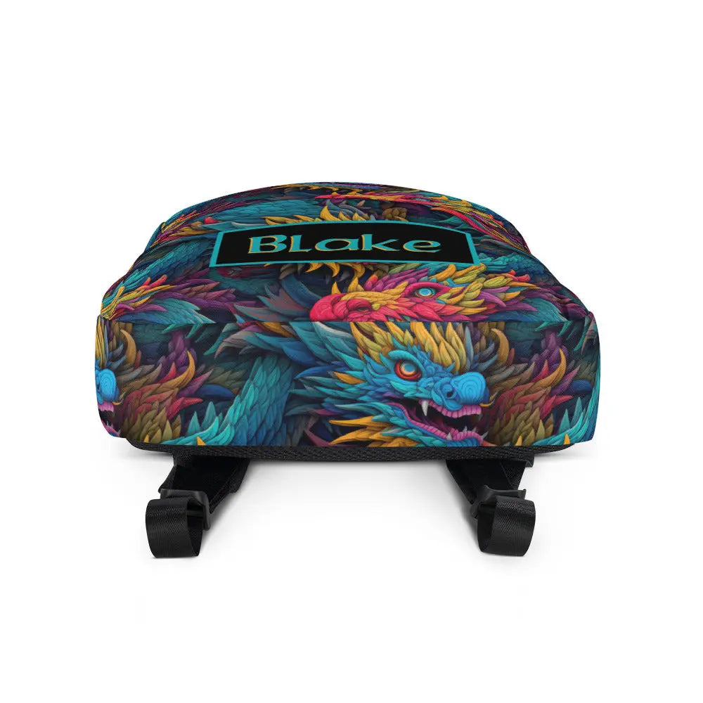Dragons Personalized Backpack Amazing Faith Designs