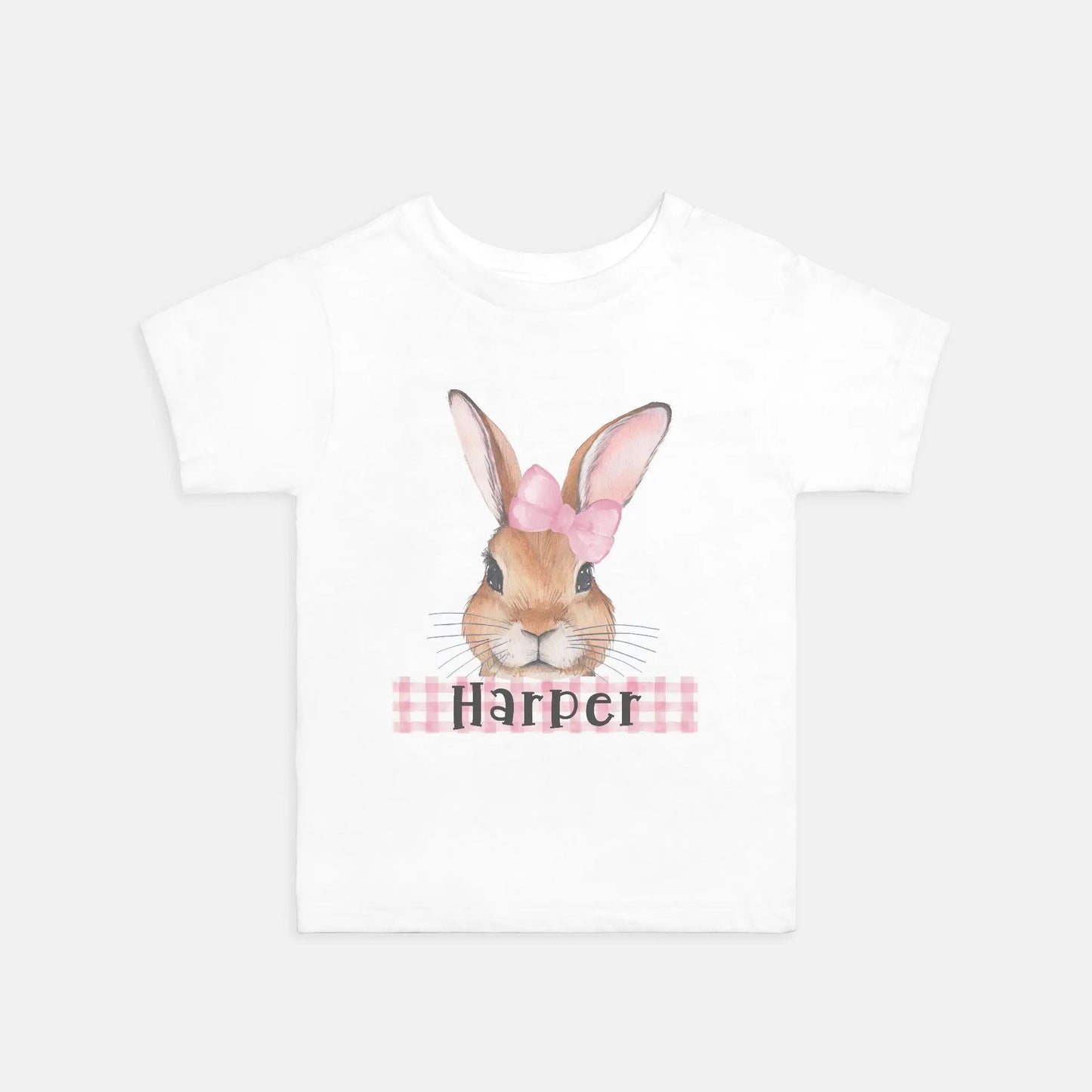 Easter Bunny Name Toddler Shirt Amazing Faith Designs