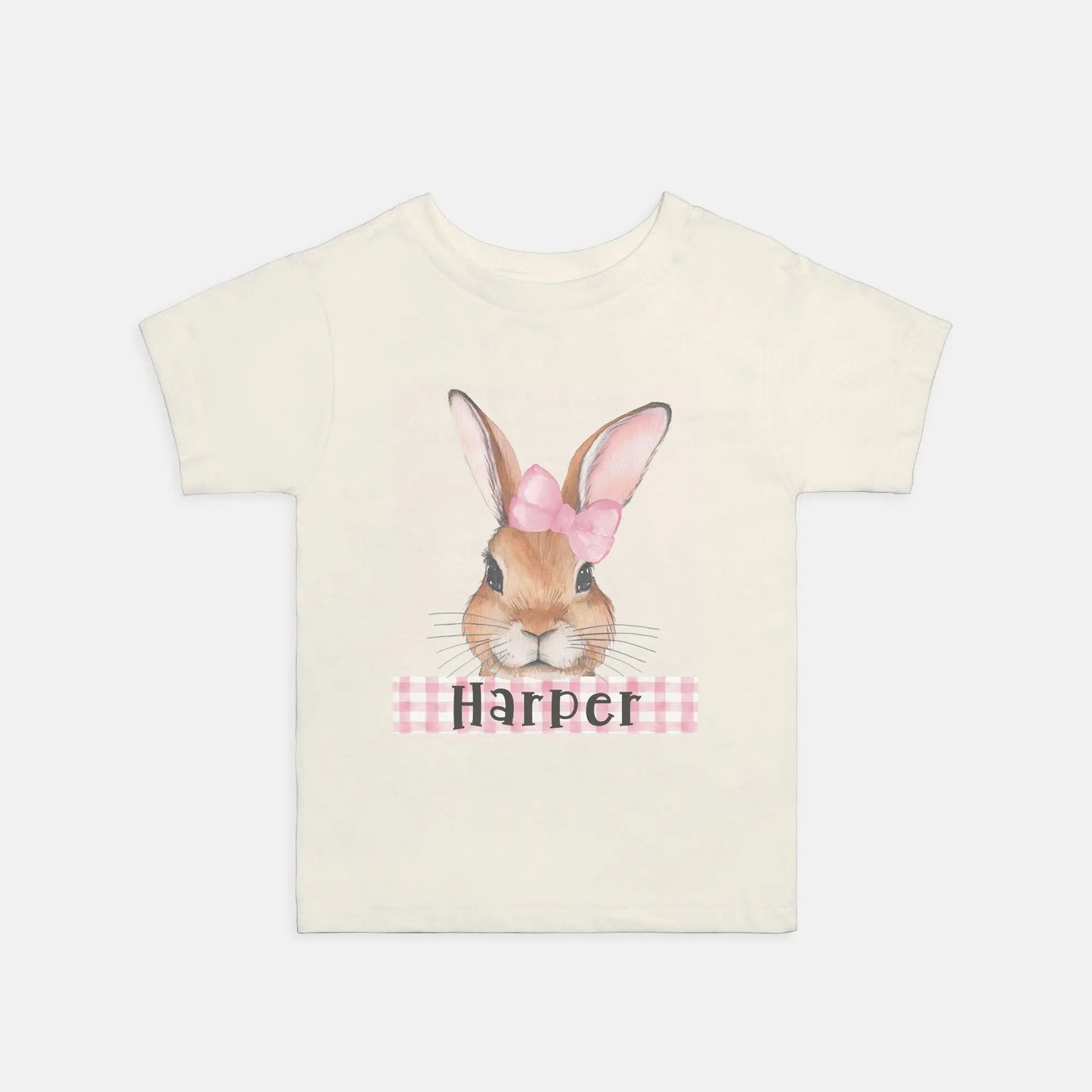 Easter Bunny Name Toddler Shirt Amazing Faith Designs