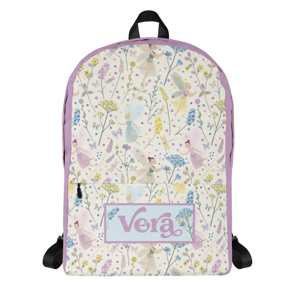 Fairy Meadow Personalized Backpack Amazing Faith Designs
