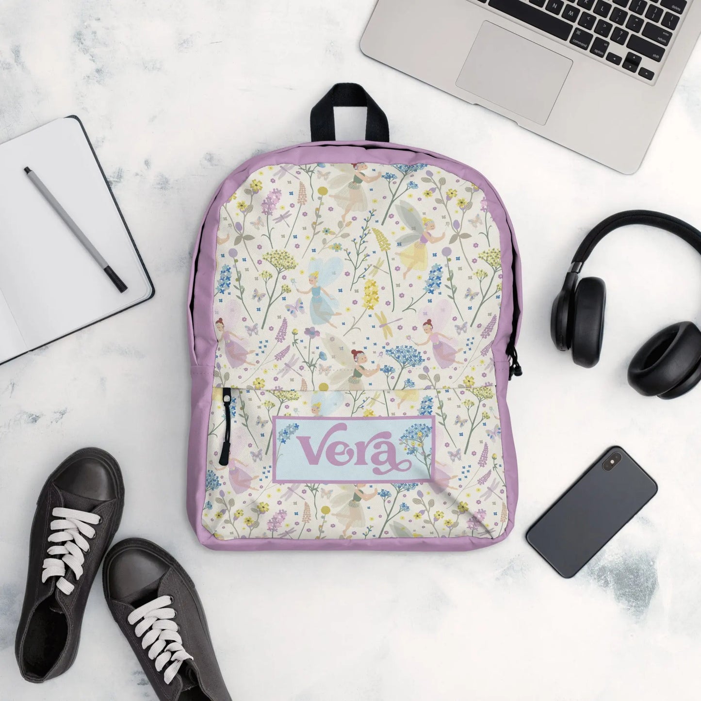 Fairy Meadow Personalized Backpack Amazing Faith Designs