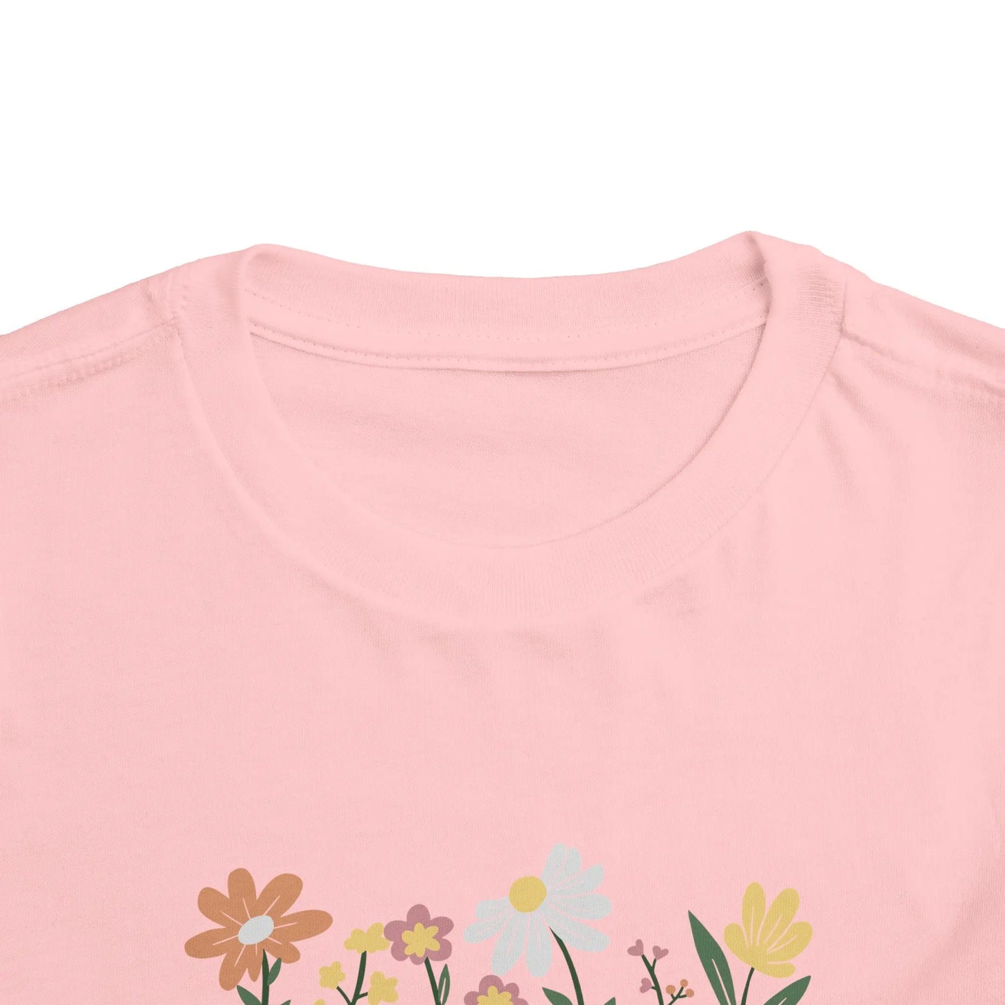 Flower Name Toddler Shirt Printify