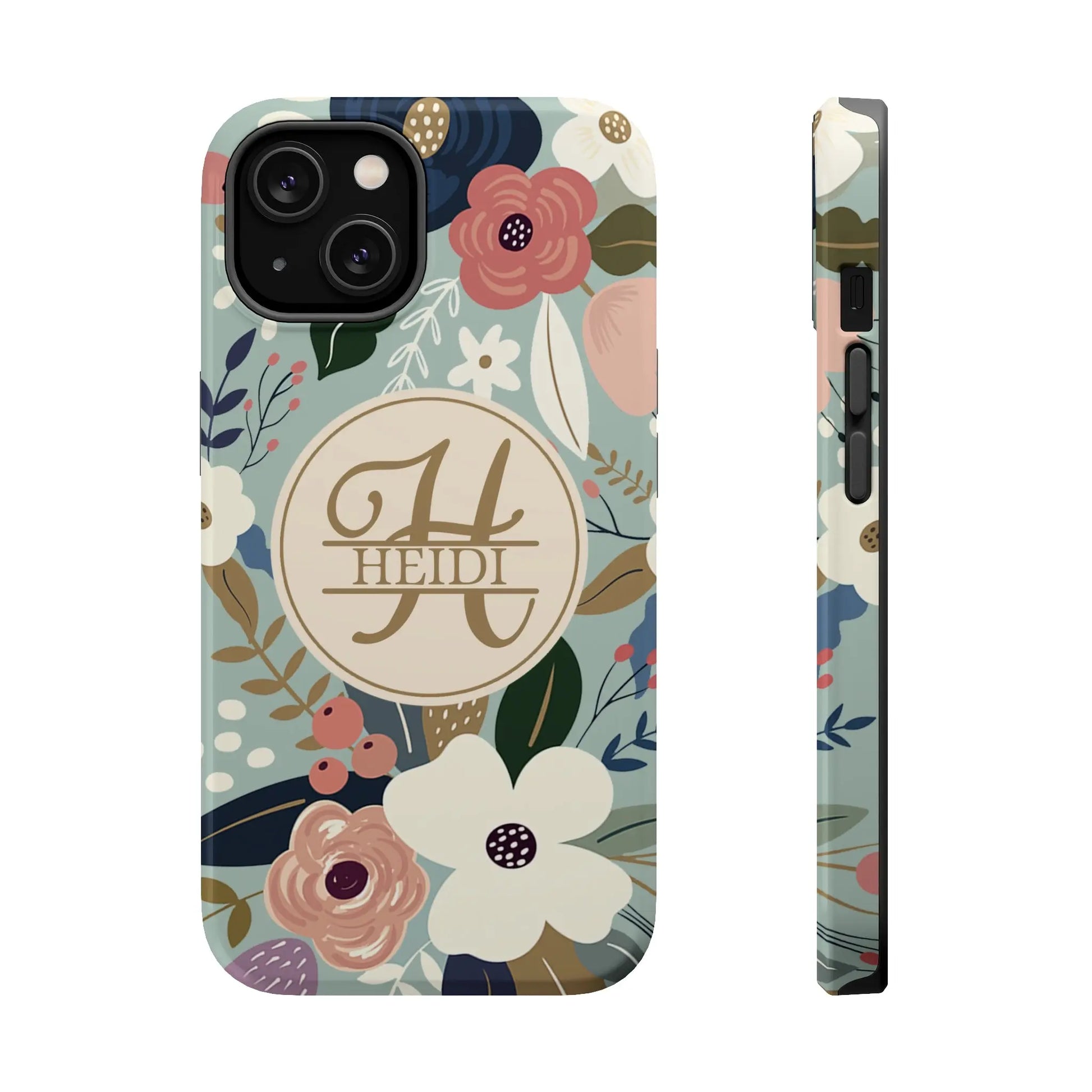 Flower Personalized Phone Case | MagSafe Phone Case Printify