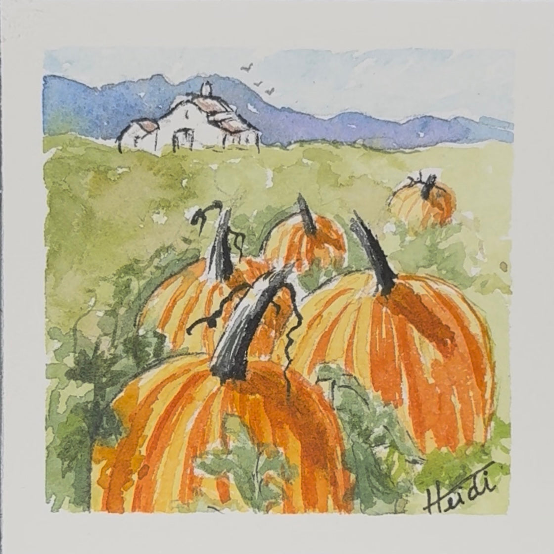 Mini Original Watercolor Paintings - Choose from a Variety - Amazing Faith Designs