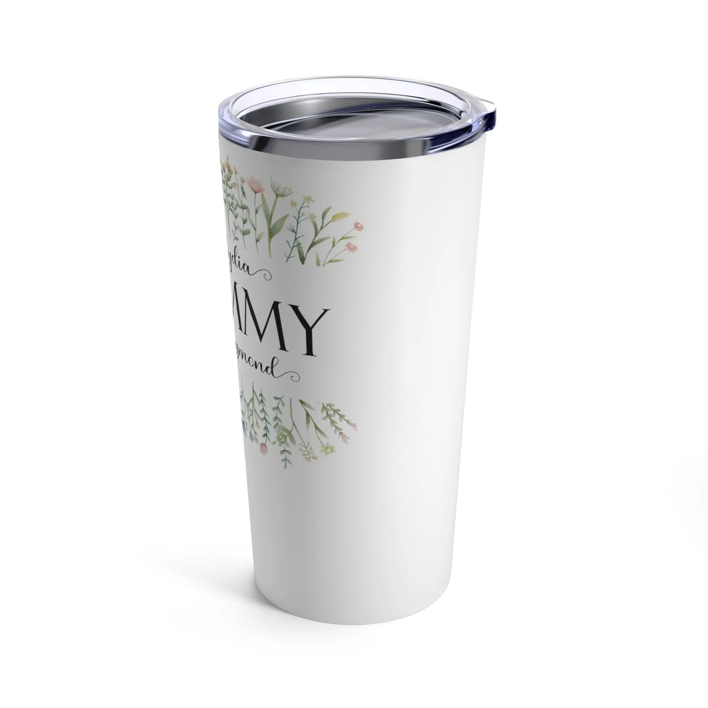 Grammy with Grandkids Names Tumbler 20oz Printify