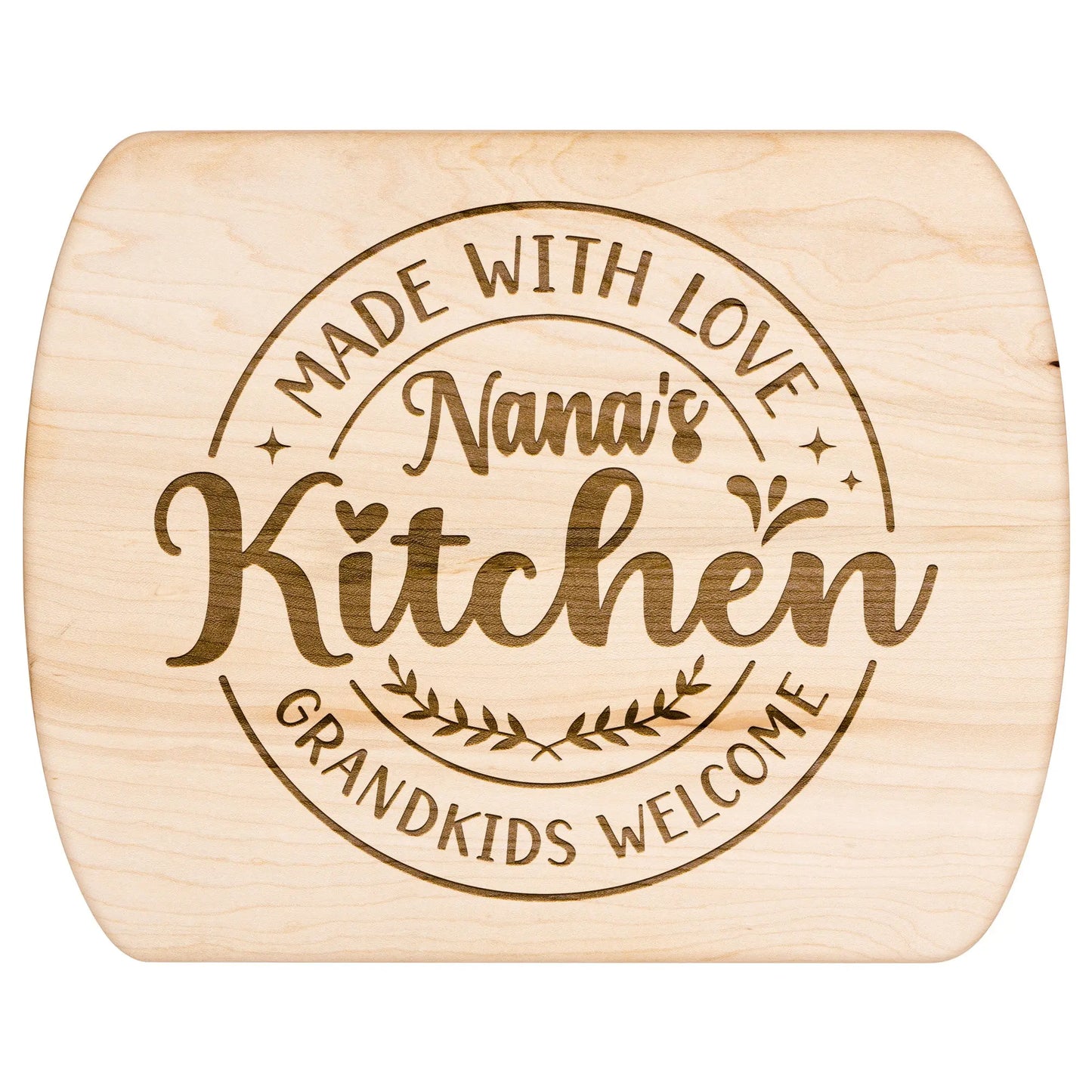 Grandma's Kitchen Wood Cutting Board, Personalized Cutting Board, Nana, Mama, Grammy, Mimi teelaunch