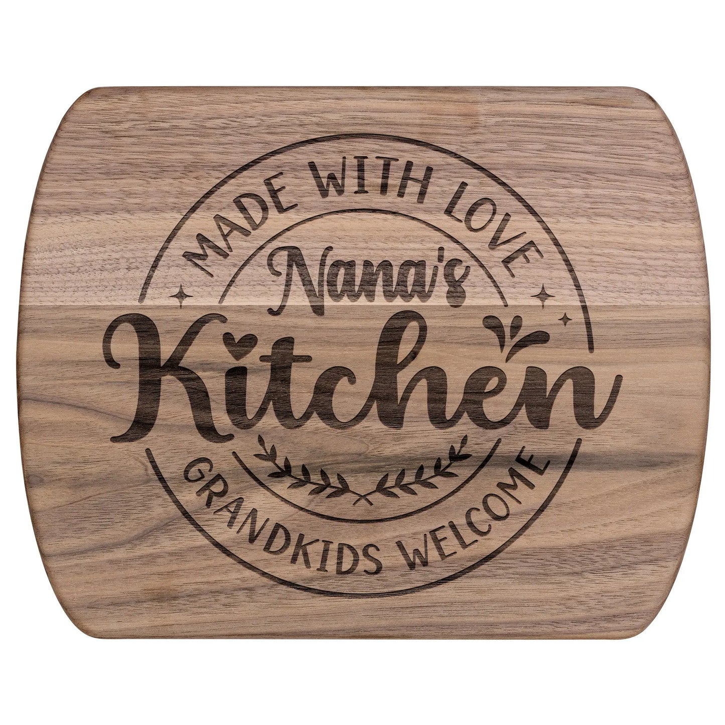 Grandma's Kitchen Wood Cutting Board, Personalized Cutting Board, Nana, Mama, Grammy, Mimi teelaunch