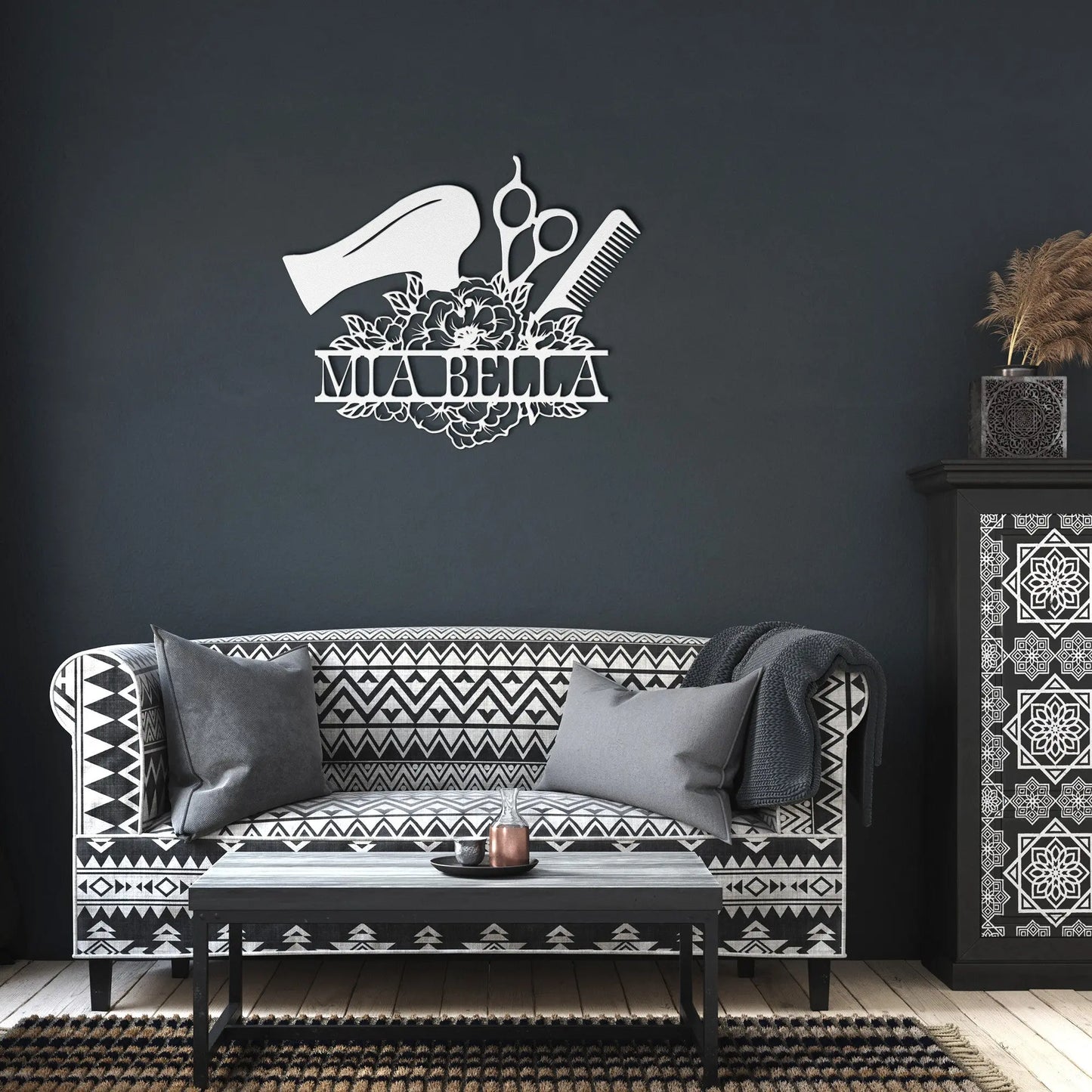 Hair Salon Custom Metal Sign teelaunch
