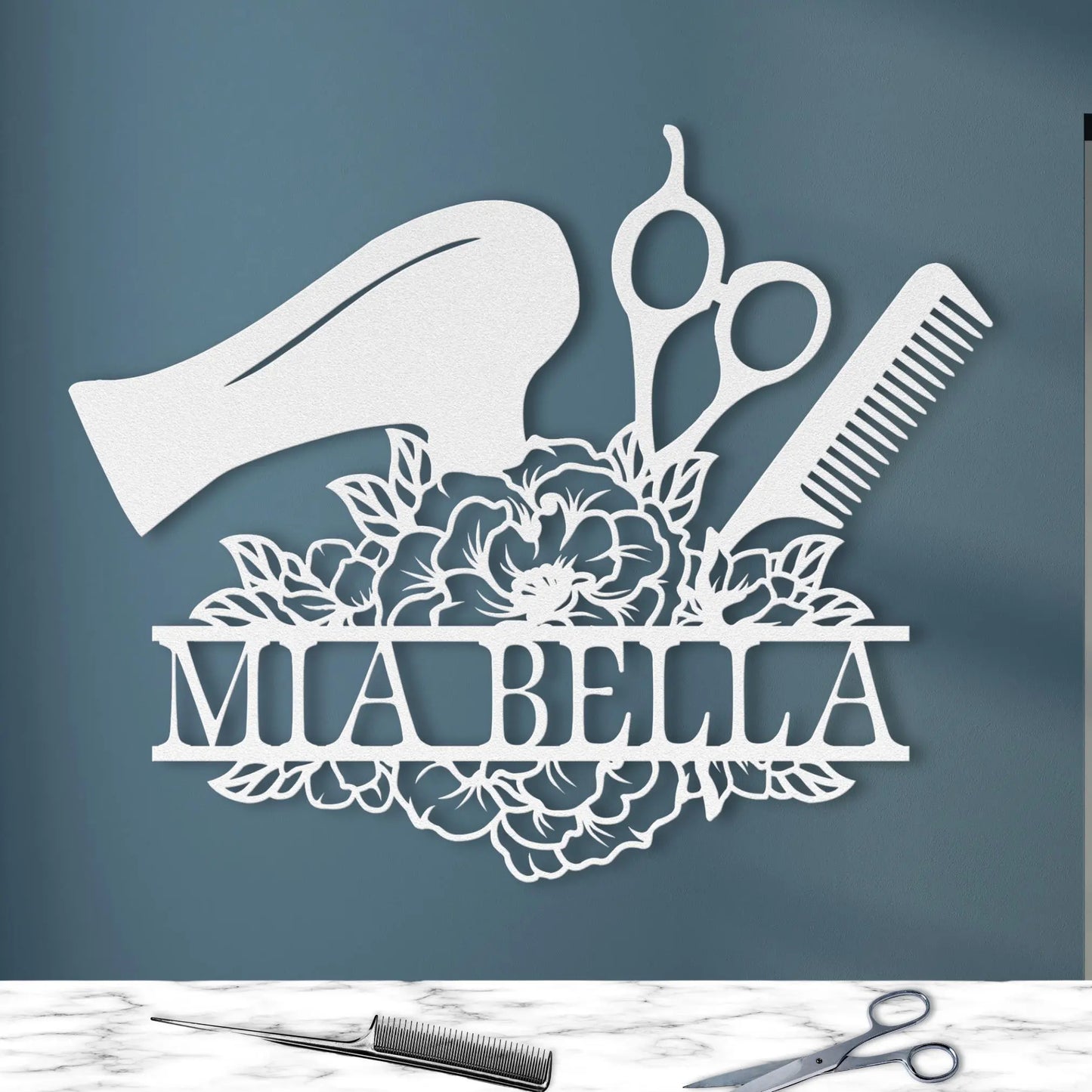 Hair Salon Custom Metal Sign teelaunch