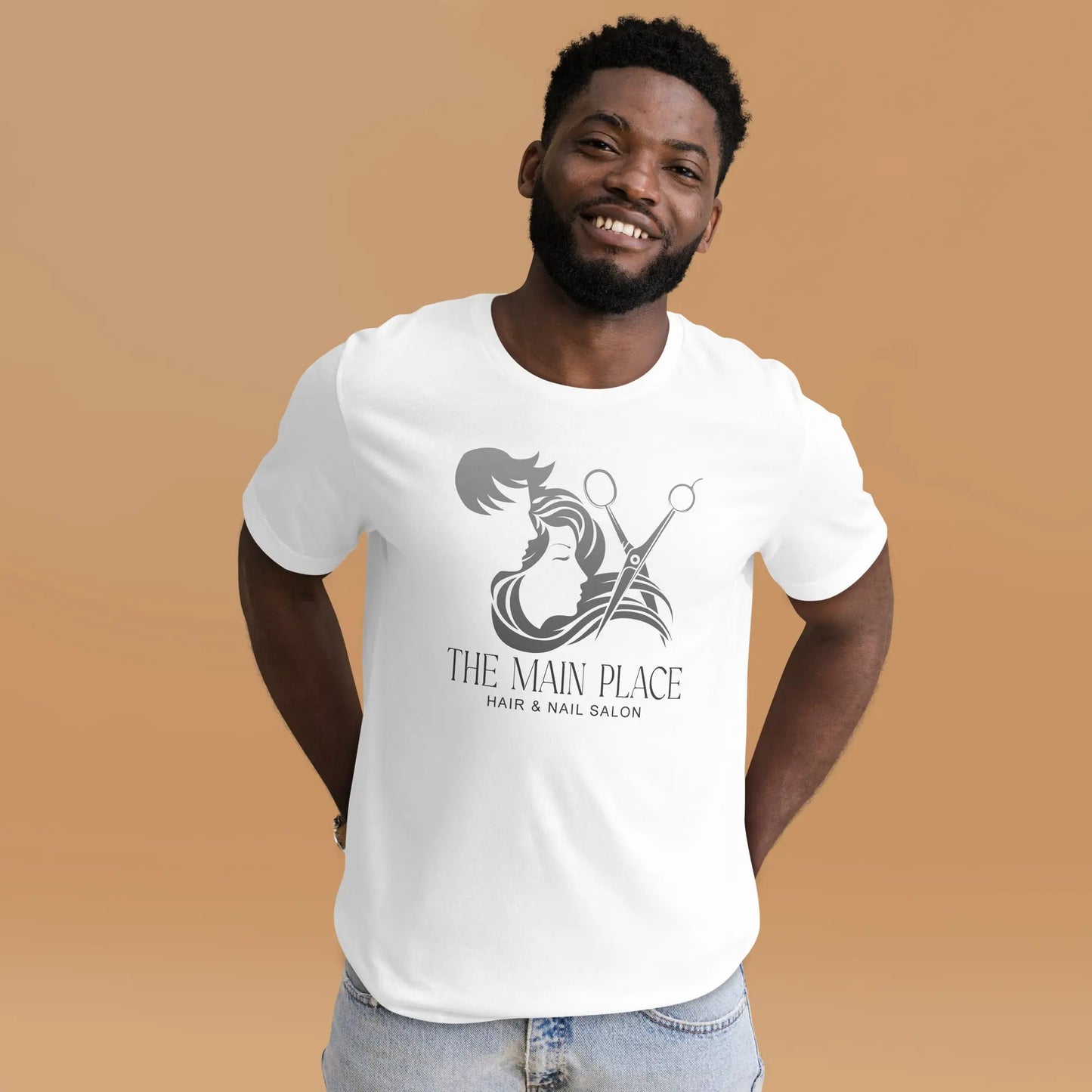 Hair Salon Personalized Unisex t-shirt Amazing Faith Designs