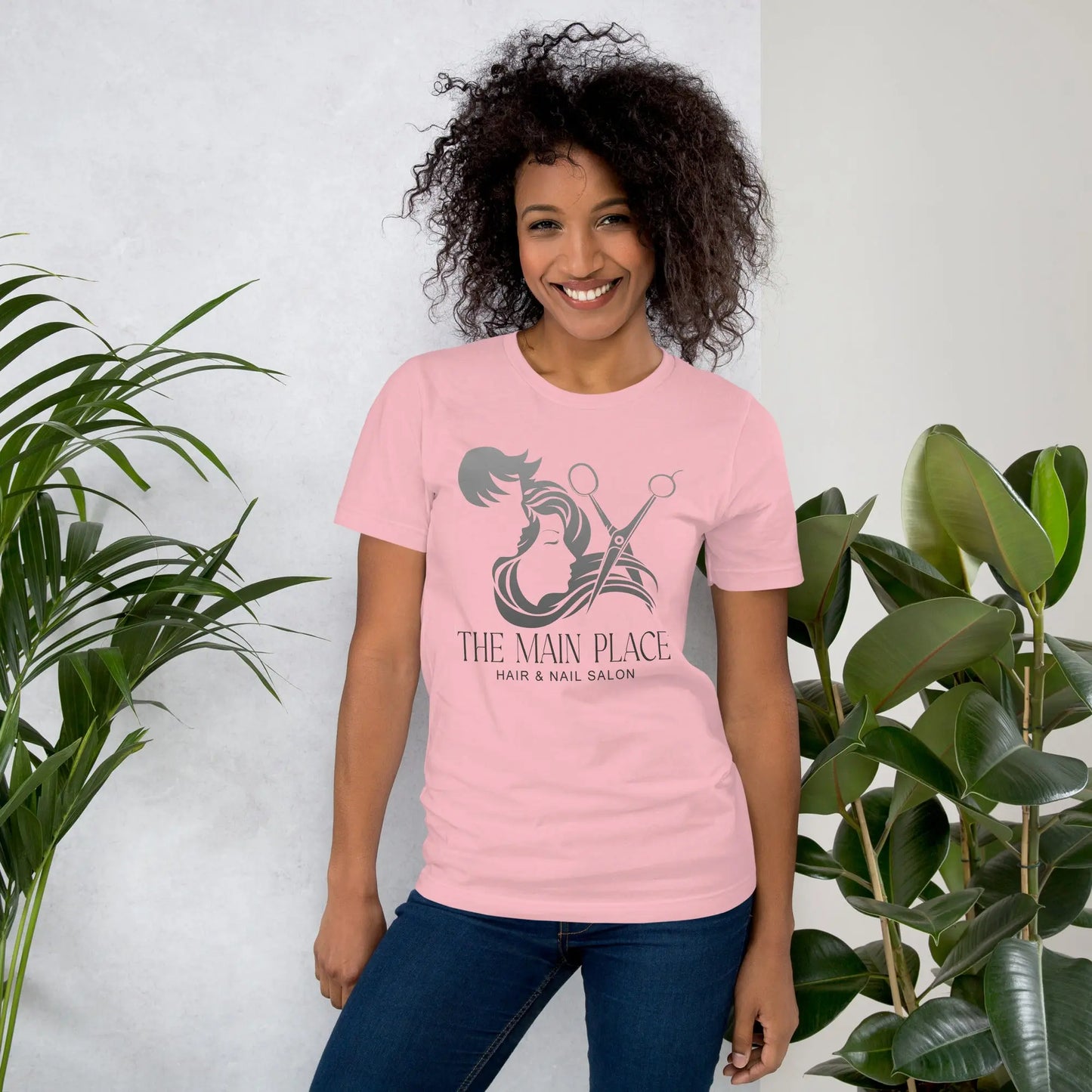 Hair Salon Personalized Unisex t-shirt Amazing Faith Designs