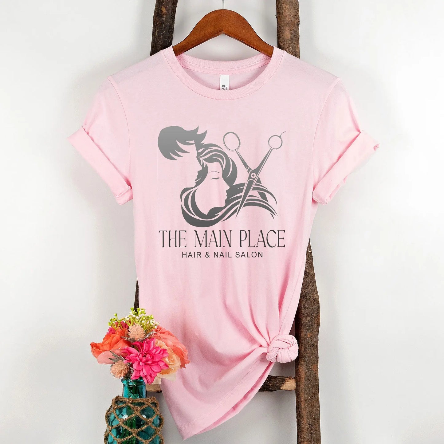 Hair Salon Personalized Unisex t-shirt Amazing Faith Designs