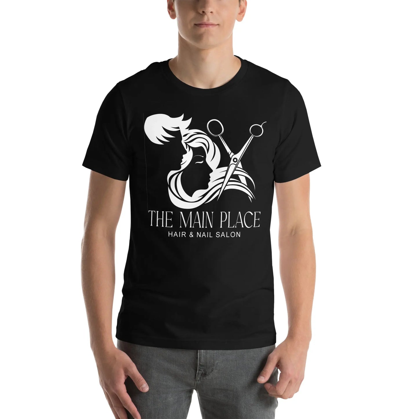 Hair Salon Personalized Unisex t-shirt Amazing Faith Designs