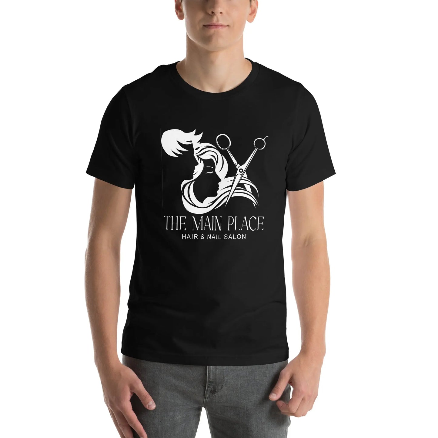 Hair Salon Personalized Unisex t-shirt Amazing Faith Designs