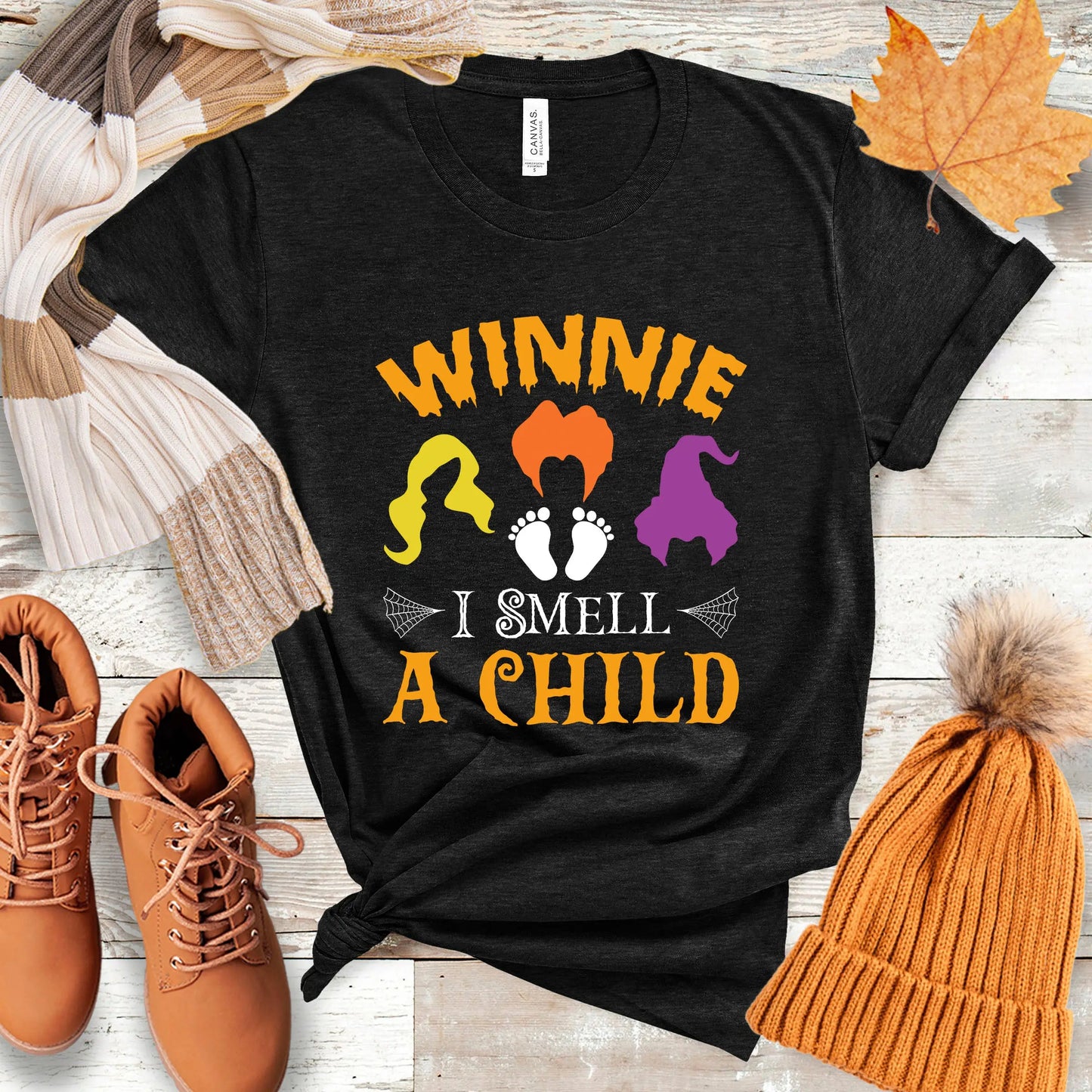 Halloween Pregnancy Shirt, Sanderson Sister Tee, Cute Smell Child Tee, Maternity Tshirt, Halloween Tee, Hocus Pocus Tshirt Printify