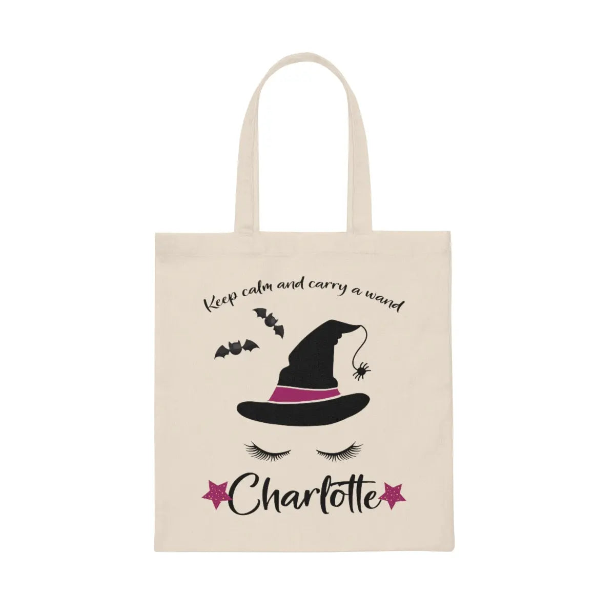 Halloween Trick or Treat Bag - Personalized | Ghost, Skeleton, Witch, Frankenstein, Unicorn Printify