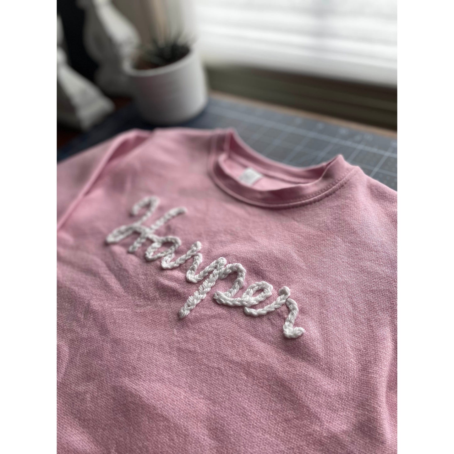 Hand Embroidered Child Sweatshirt - Amazing Faith Designs