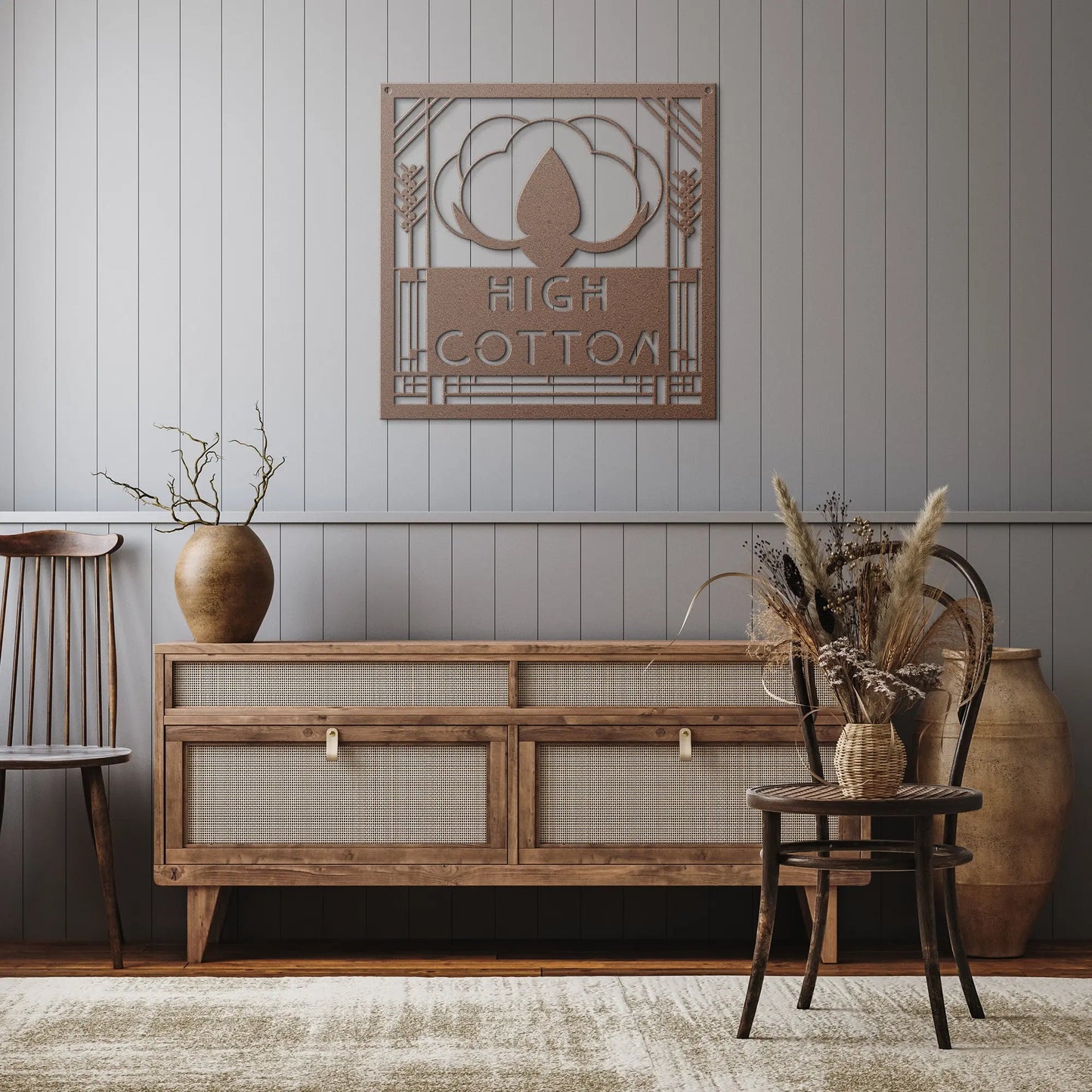 High Cotton Custom Metal Sign teelaunch