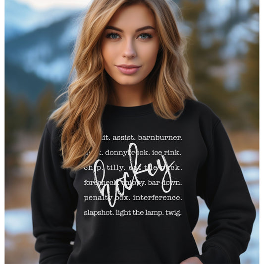 Hockey Sports Sweatshirt - Amazing Faith Designs