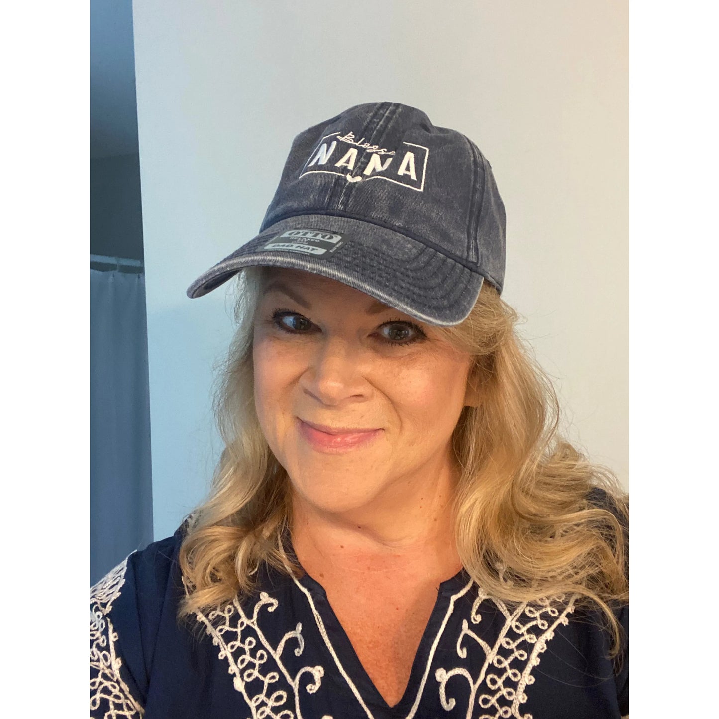 Custom Mom Embroidered Vintage Cotton Cap - Amazing Faith Designs