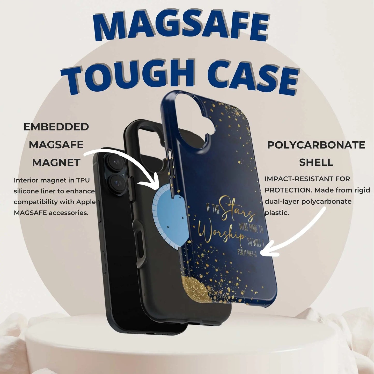 If the Stars were Made to Worship MagSafe iPhone Case - Amazing Faith Designs