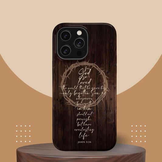 John 3:16 Christian Phone Case | MagSafe Printify