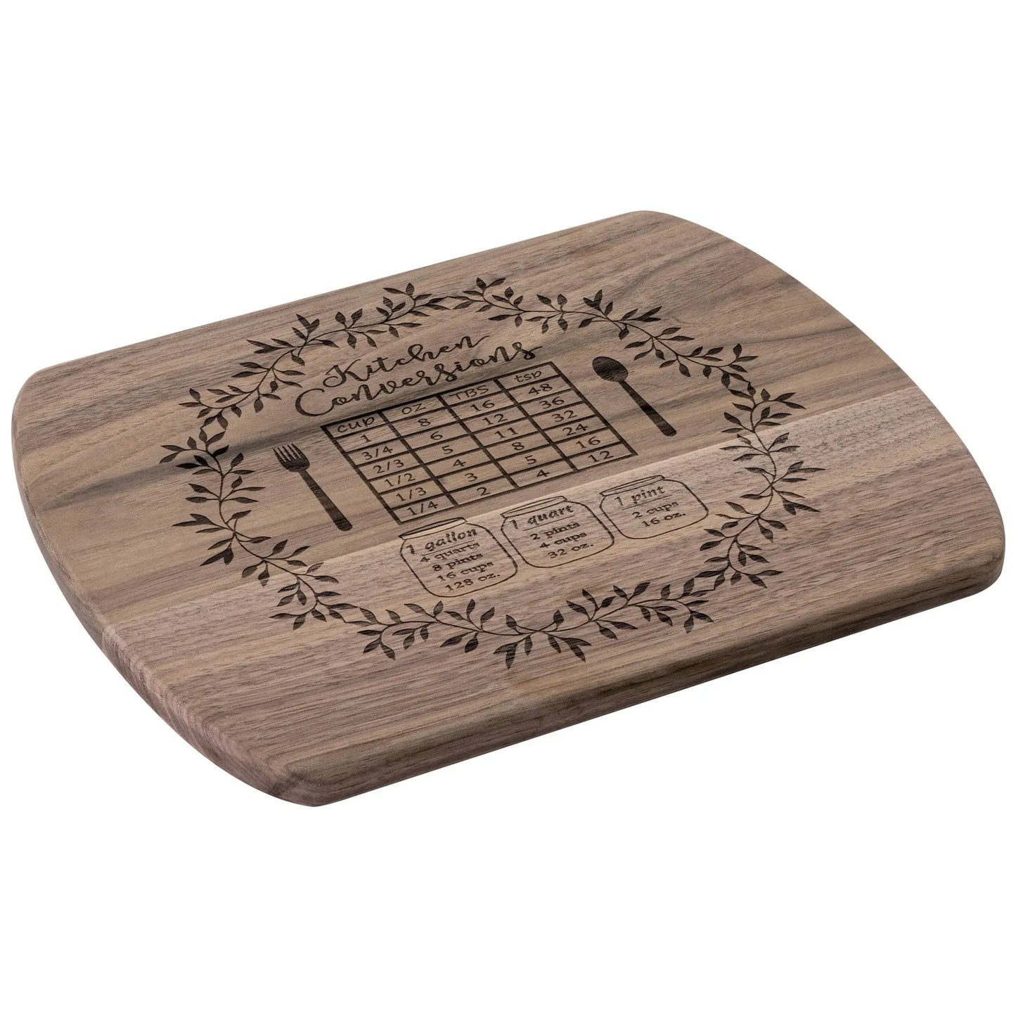 Kitchen Conversions Wood Cutting Board, Bridal Shower Gift, Wedding Gift teelaunch