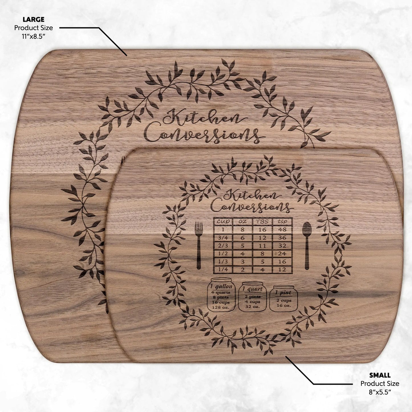 Kitchen Conversions Wood Cutting Board, Bridal Shower Gift, Wedding Gift teelaunch