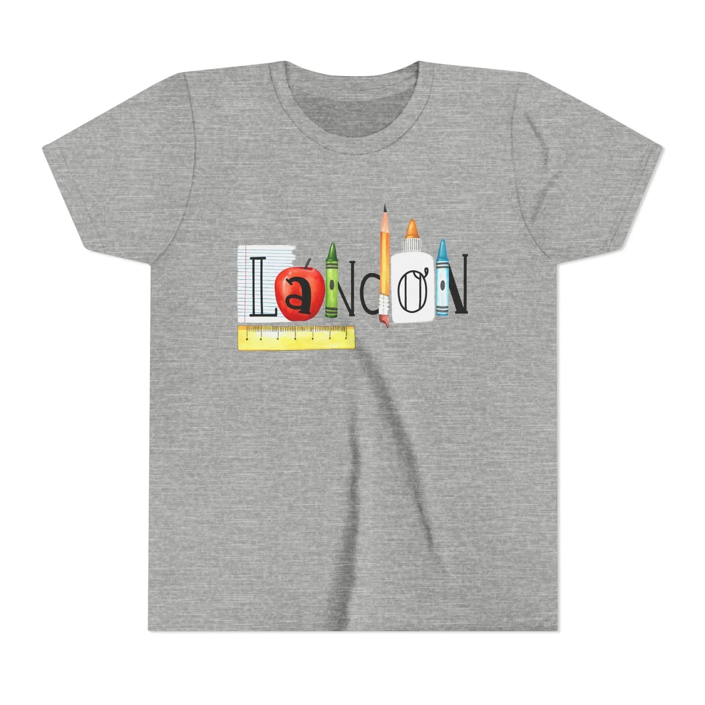Landon Back to School Shirt - Youth Sizes Printify