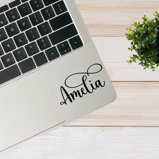 Laptop Decal  - Custom Name Decal Amazing Faith Designs