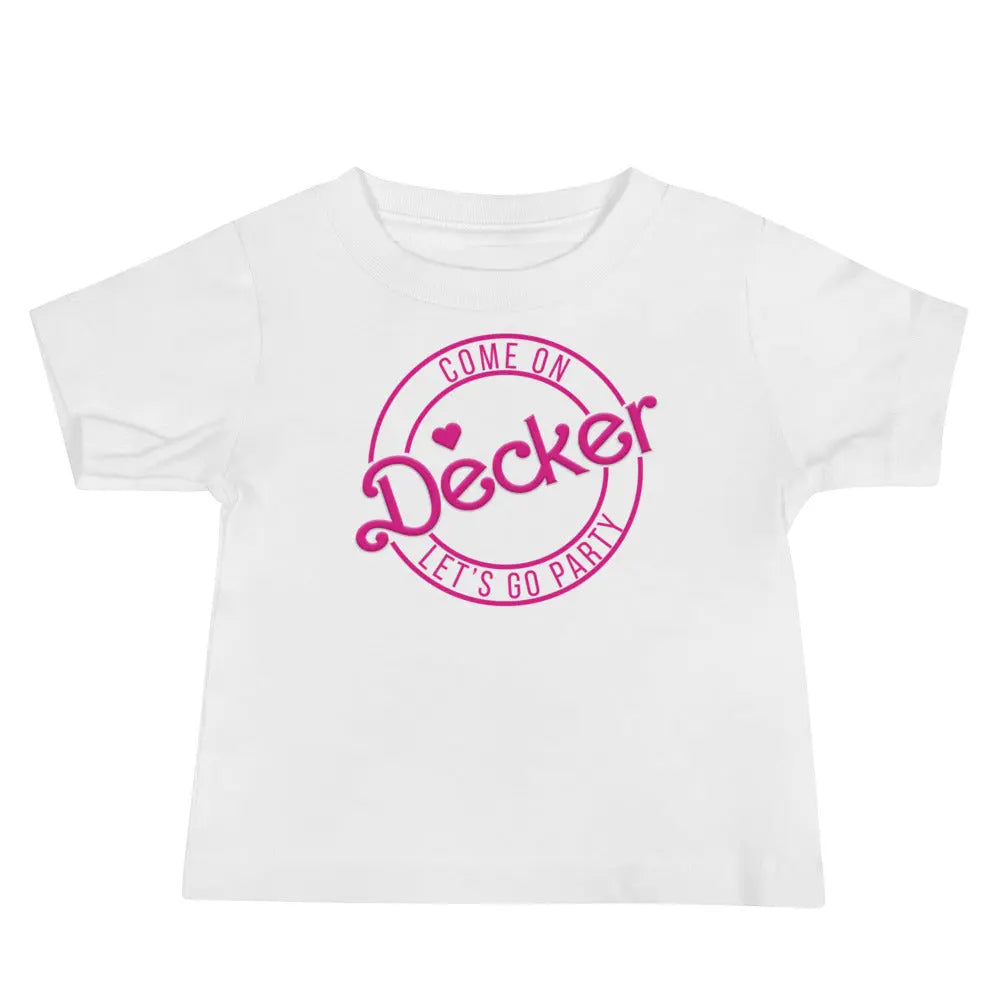 Let's Go Party Baby Jersey Short Sleeve Shirt Amazing Faith Designs
