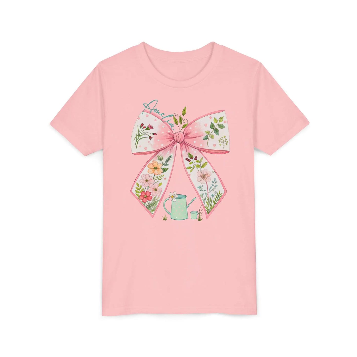 Matching Bow Youth Shirt - Mommy and Me - Amazing Faith Designs