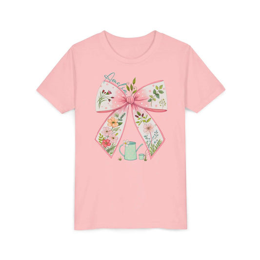 Matching Bow Youth Shirt - Mommy and Me - Amazing Faith Designs
