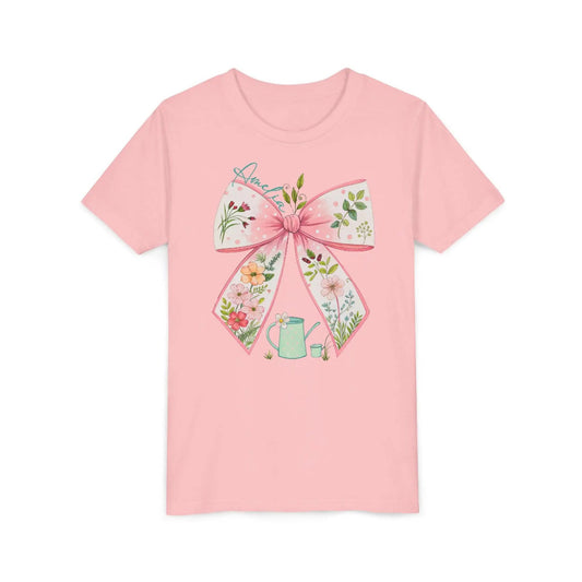 Matching Bow Youth Shirt - Mommy and Me - Amazing Faith Designs