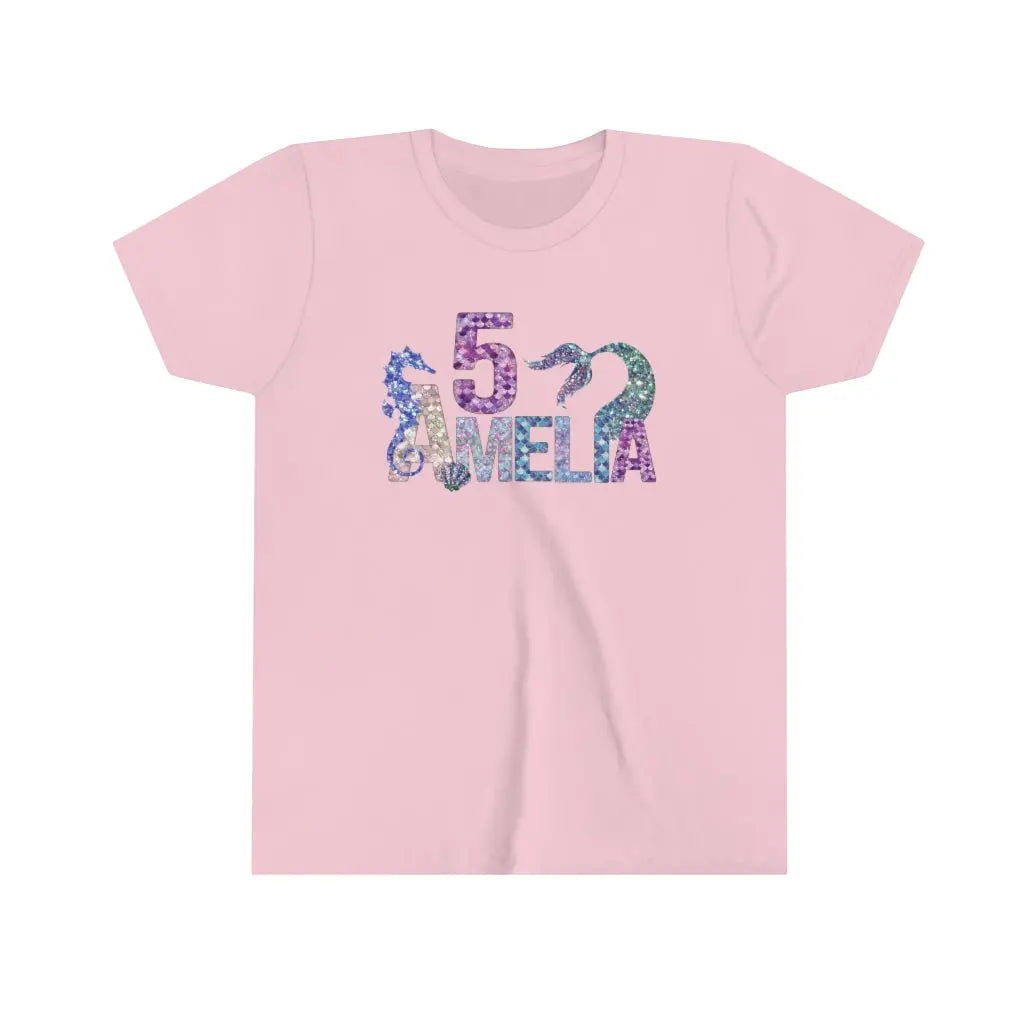Mermaid Birthday Shirt | Birthday Mermaid Shirt | Any Age Birthday Shirt | GIrls Birthday Shirt | Birthday Girl Shirt - Amazing Faith Designs