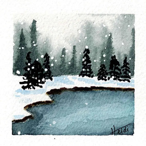 Mini Original Watercolor Paintings - Choose from a Variety Amazing Faith Designs