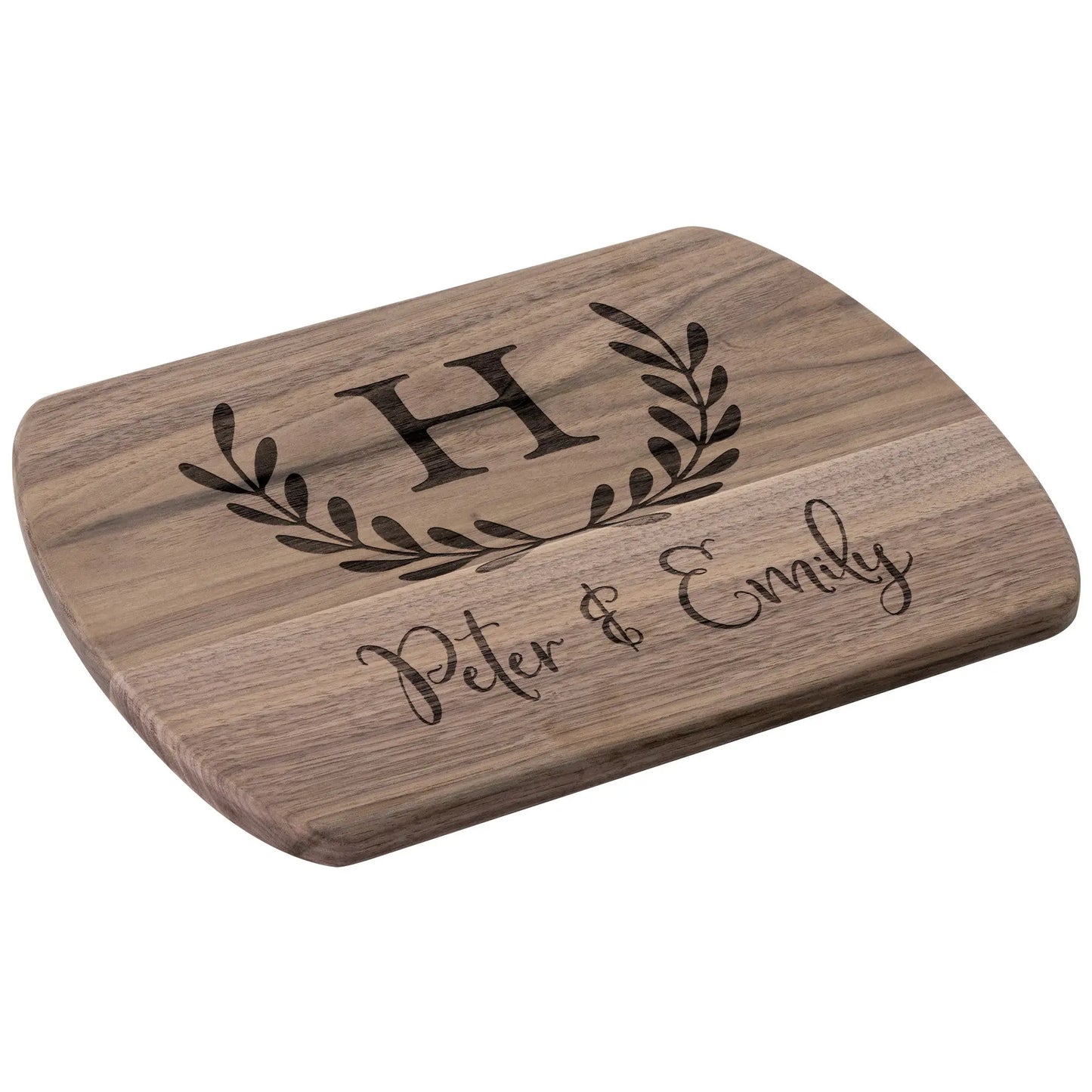 Monogram Charcuterie Board - Personalized with Names teelaunch