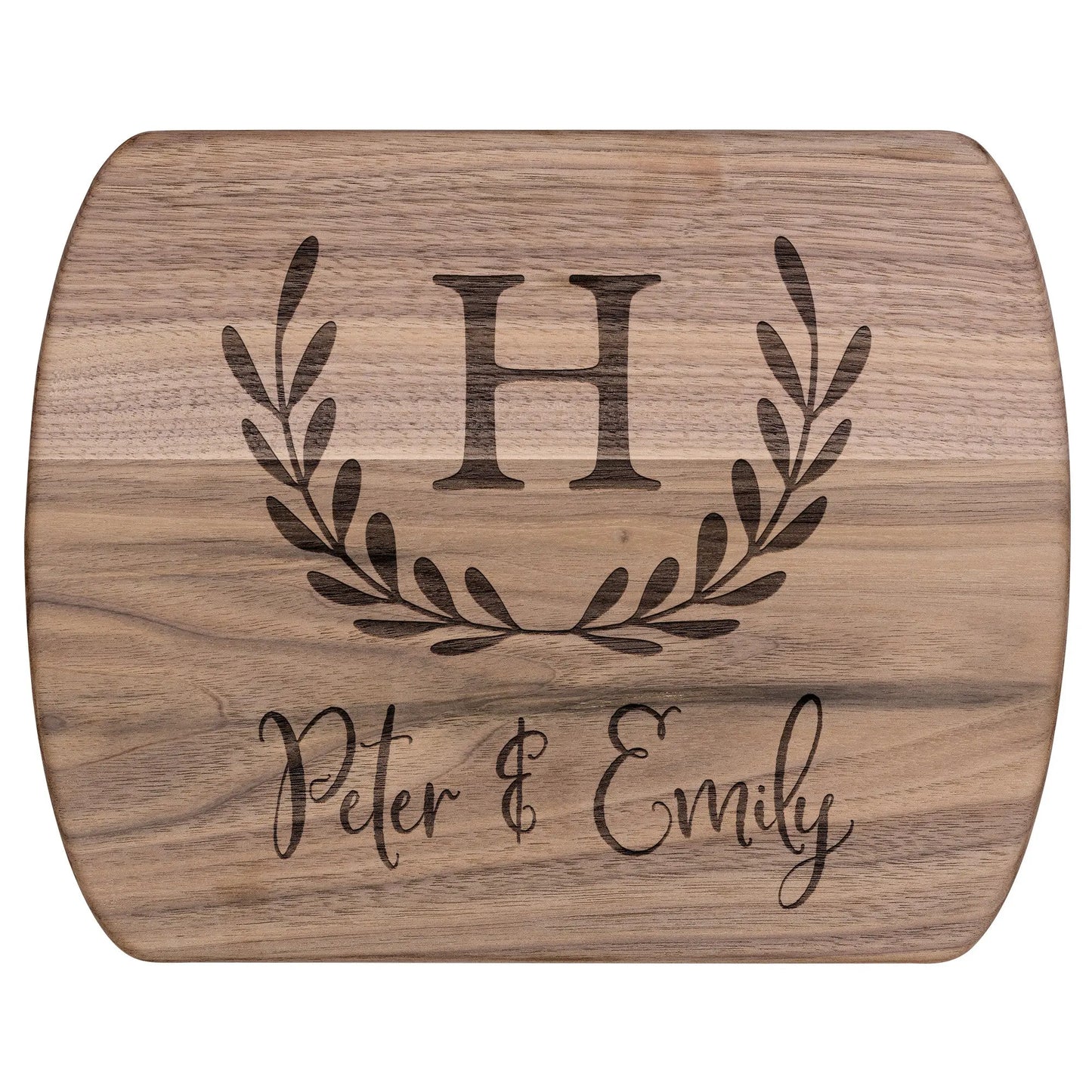 Monogram Charcuterie Board - Personalized with Names teelaunch